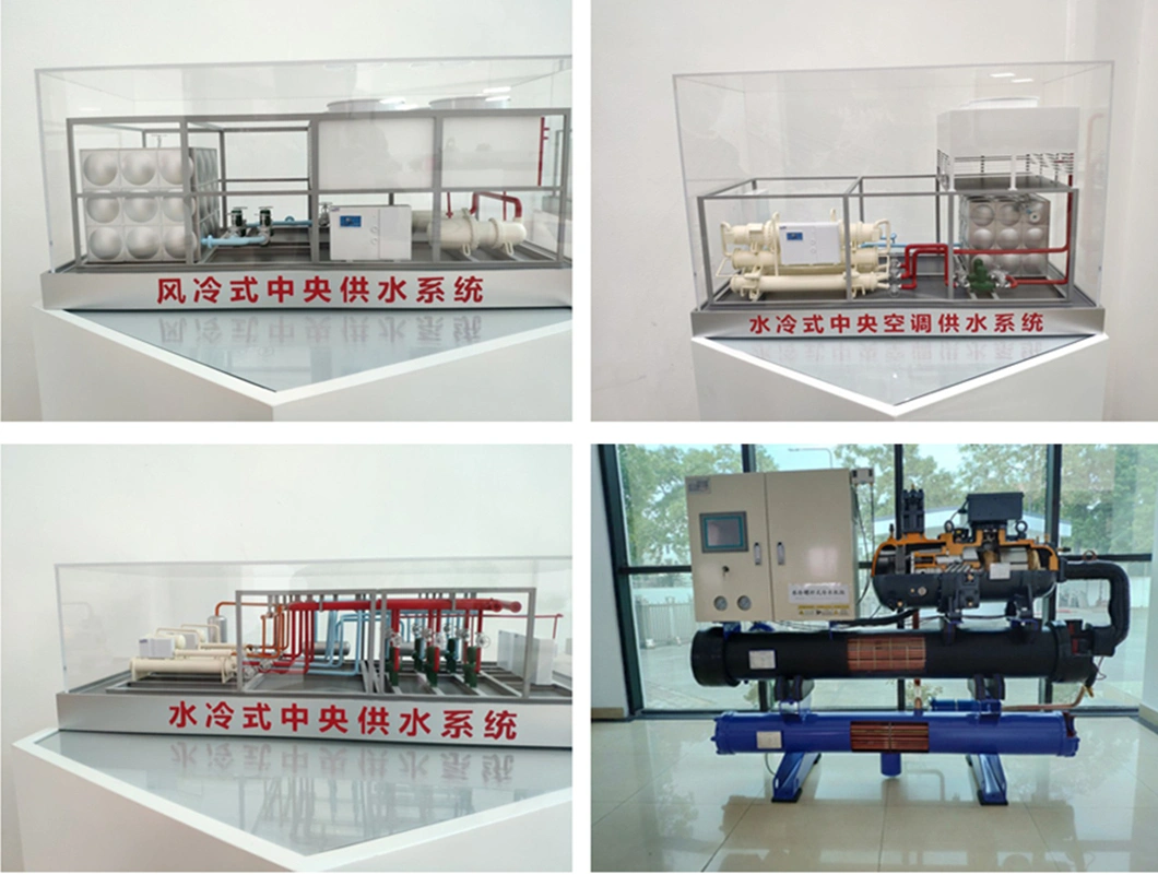 800rt High Efficient Magentic Bearing Centrifugal Chiller for Industrial Cooling