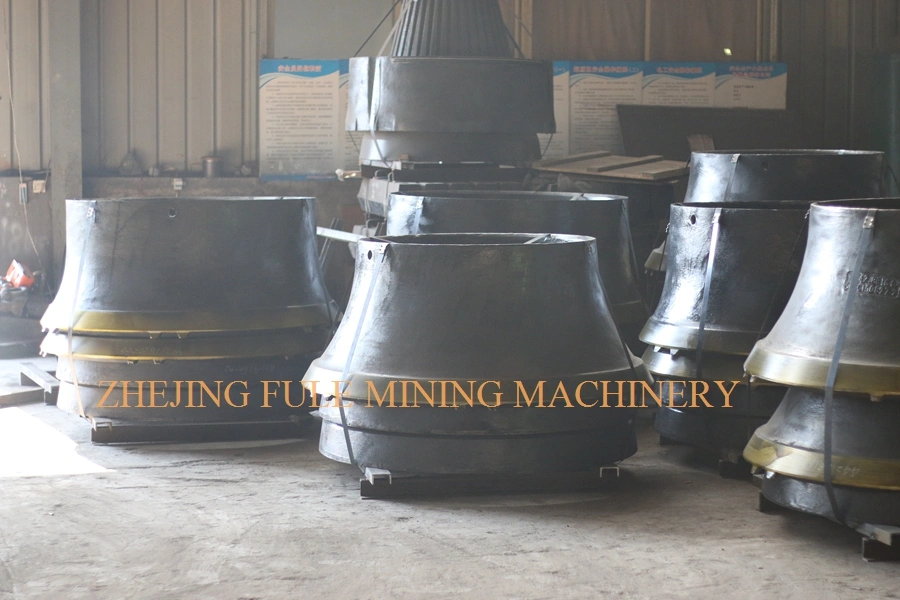 High Manganese Wear Parts Cone Crusher Mantle