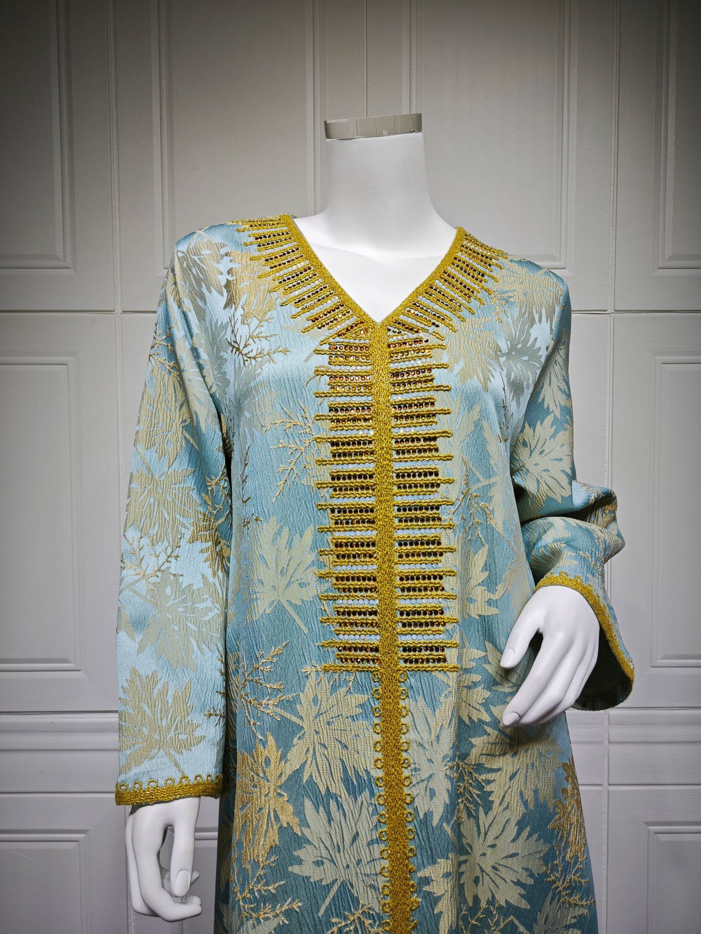 لباس جلبیه رمضان AB489 (9) Jalabiya Dress Ramadan AB489 (9)