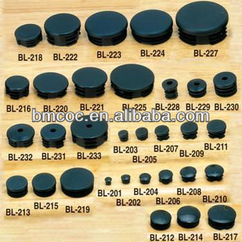 furniture plastic round end tube cap/plug