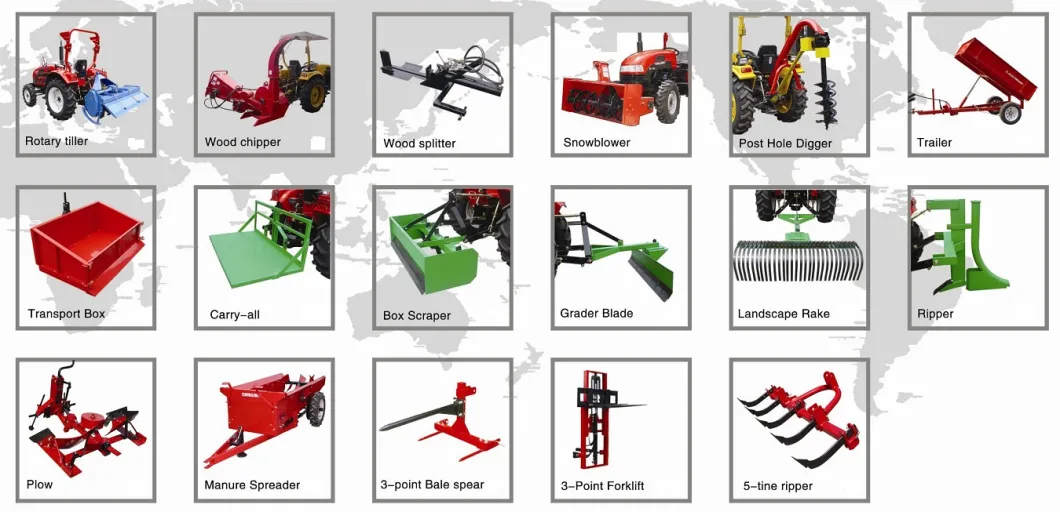 3-Point Hitch Drum Mower for Tractor