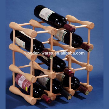 bamboo wine bottle rack