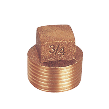 Bronze male thread end cap