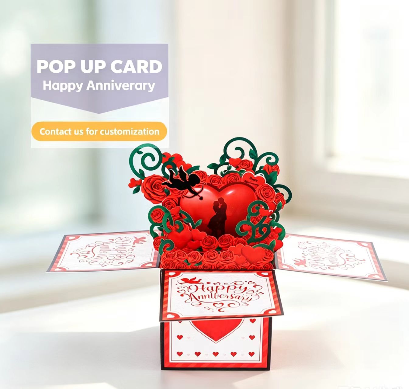wyskakuj piękne kartki dla par pop up lovely couple cards