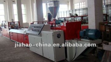 PVC profile making machine,plastic PVC profle extrusion production