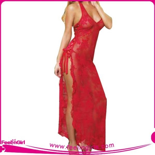 Wholesale new style silk satin sleepwear