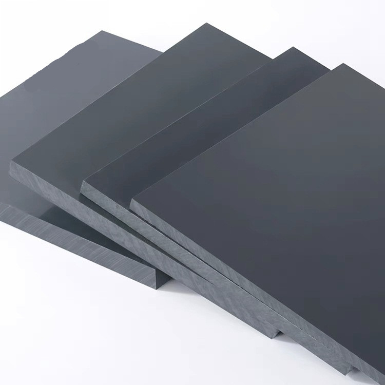 Rigida gris PVC Plaza de PVC rígida gris PVC para la industria química de la industria