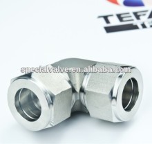TF-LOK stainless steel tube end elbow union