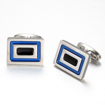 2015 fashion silver cufflink mens cuff links for boyfriend