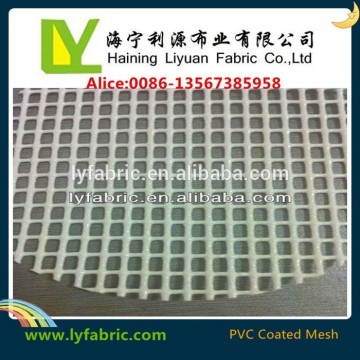 white PVC Coated Mesh fabric/PVC mesh banner