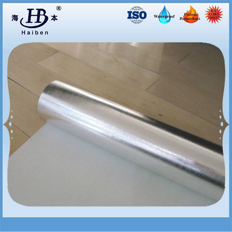 Thermal insulation aluminized fiberglass fabric