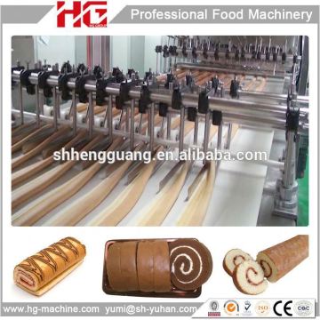 Strong structure swiss roll production plant