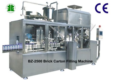 Brick Shape Carton Aseptic Filling Machine (BZ-2500)