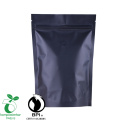 500 g de paquete de café negro de papel biodegradable