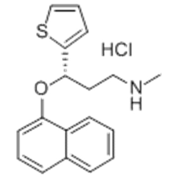 2-Thiophènepropanamine, N-méthyl-g- (1-naphtalényloxy) -, (57251975, gS) - CAS 116539-59-4