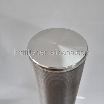 Newly five layers sintered mental felt filter element