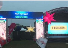 Full Color Slim Light Weight Rental LED Screen