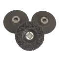 Strip &amp; bersihkan Abrasive flap Disc 115mm hitam