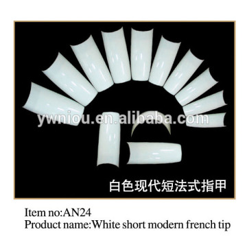 French tip Artificial Acrylic Nail Tips False Nail tips White