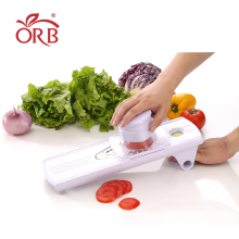 Commercial 4-Blade Plastic Vegetable Mandoline Slicer