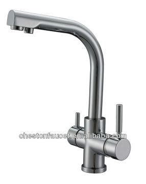 Double handle 2 ways purify mixer