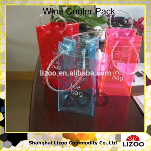 cheap wine ice bag/Ice Bucket Bag( factory With CE,MSDS,FDA)