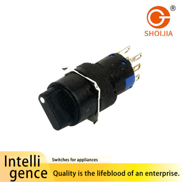 A16-412K Two-Position Lock Button Switch