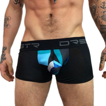Men's Boxer Shorts, Made of 95% Cotton and 5% Spandex, Various Printings and Jacquards are Accepted