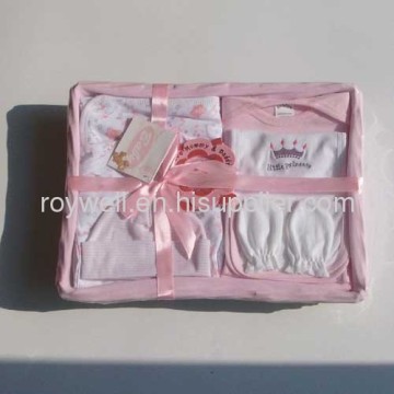 100% Cotton Newborn Baby Gift Sets 