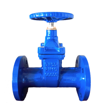 Ducitle Iron Flanged Resilient Gate Valve DIN3202 F5 Pn16