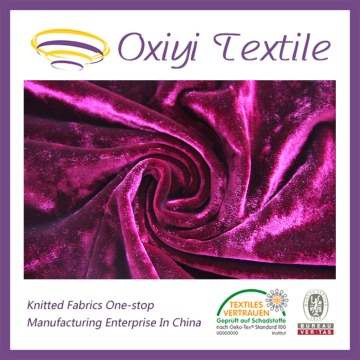 Various shiny blue stripe korean fabrics for italian mens suits from china