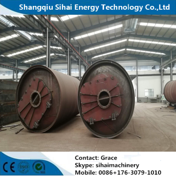 waste tire processing to fuel oil machine