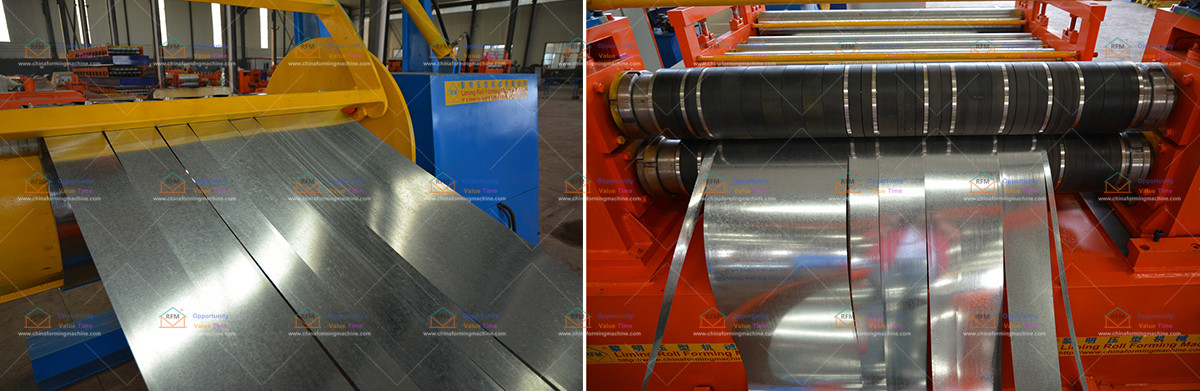 Middle East steel industry Slitting Line roll forming machine