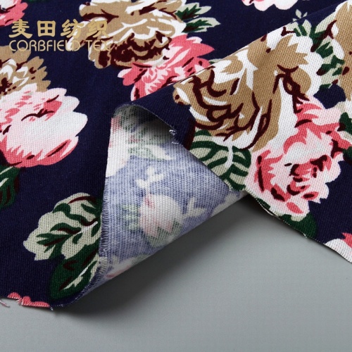 newest design 100 cotton fabric for t-shirt