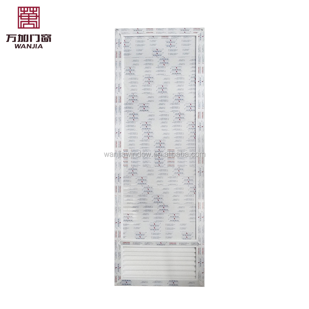 New product pvc toilet door pvc bathroom door price