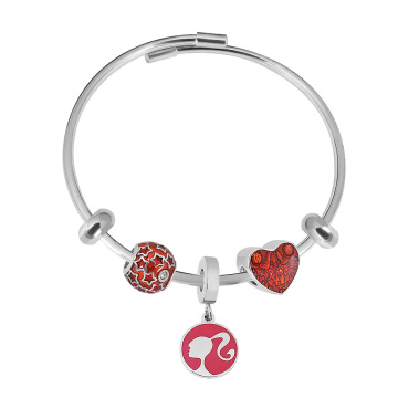 Wholesale 316L Stainless Steel Good Luck Charm Beads for DIY Bracelets