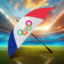 Wholesale Custom Logo Golf Umbrellas: Automatic Windproof Printing Rain Umbrellas