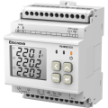 DC Industrial DIN Rail Instalasi Digital Power Meter