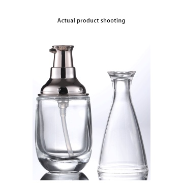 Bottiglia per cosmetici in vetro di alta qualità