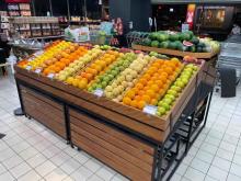 POP Gondola Shelf Fruit and Vegetales Display Stands
