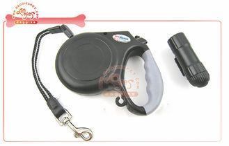 Detachable Safety Led Flashlight Retractable Cord Dog Leash