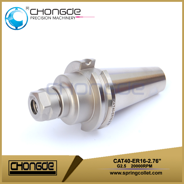 CAT40-ER16-2.76 &quot;حامل أداة آلة Collet Chuck CNC