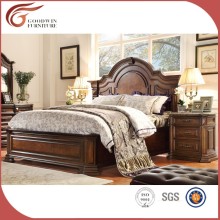 Carved solid wood bed,bed WA150