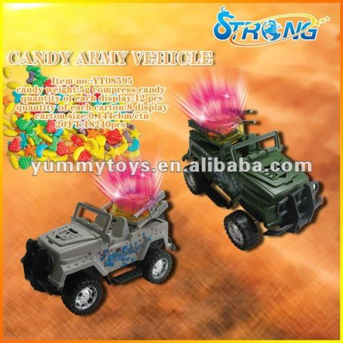 Armored Car Tank Military Army Car Toy Candy Kid Toy