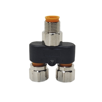 5 pin M12 conector masculino a femenino