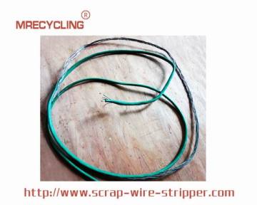 Stripping Copper Wire For Money