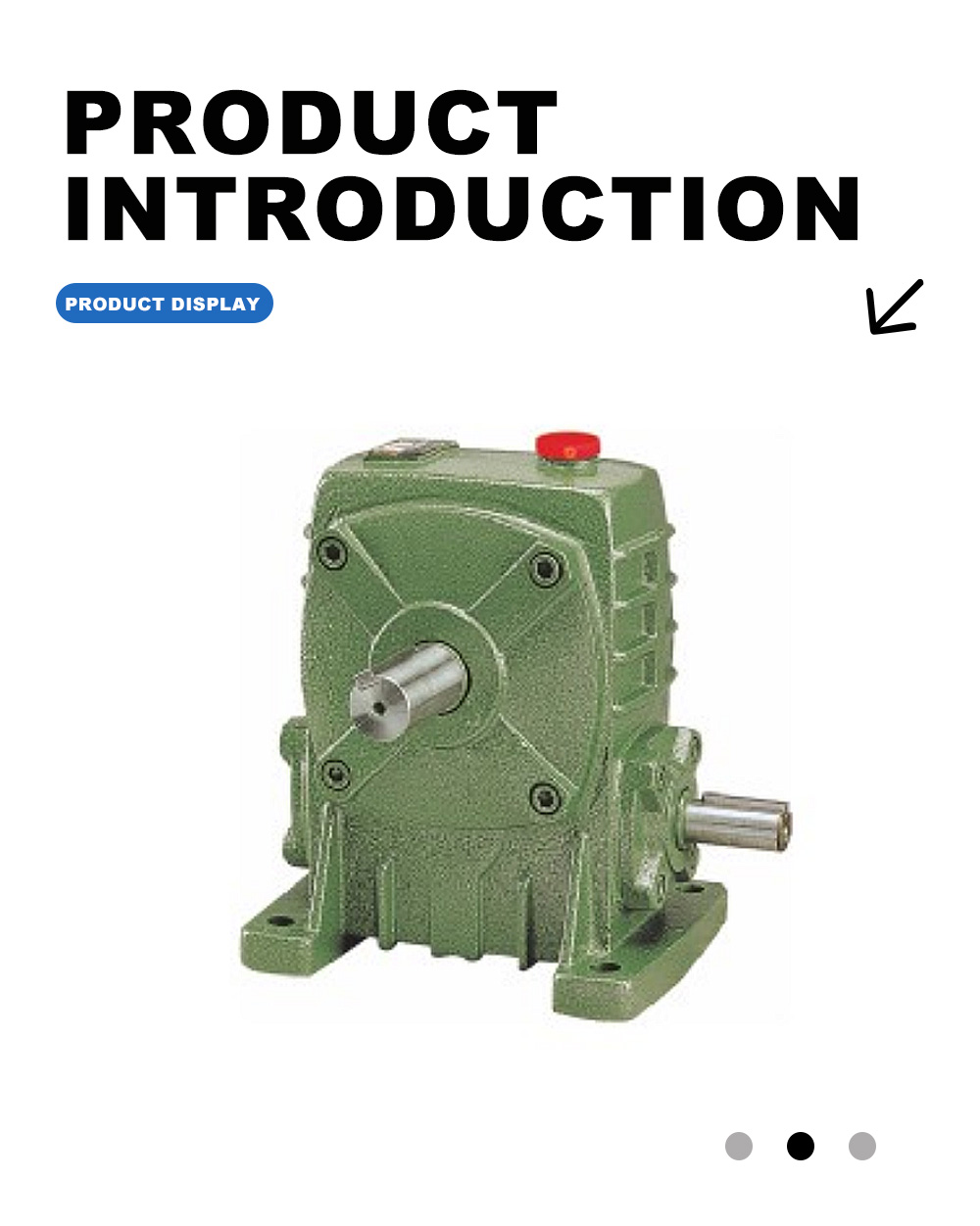 Редуктор WPA для тяжелых условий эксплуатации X WPA Heavy Duty Gear Reducer X