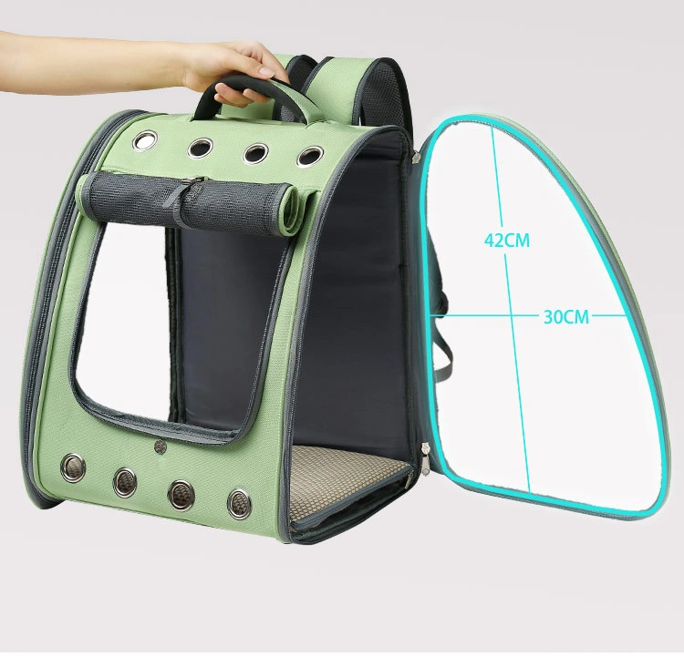 New Pet Backpack Full Transparent PVC Pet Backpack Large Capacity Cat Bag Pet Bag Pet Carrier