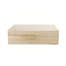 Wholesale Simple Painted Wooden Boxes with Lid for Sale
