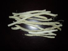 Seasoned Smoked thick squid strip 673